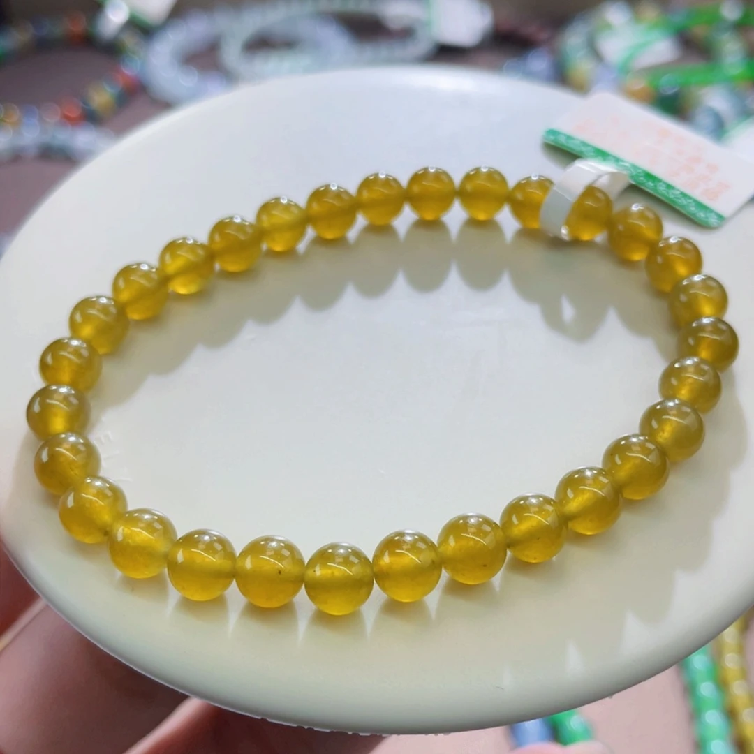 未镶嵌手链翡翠高种高色秋香卡6