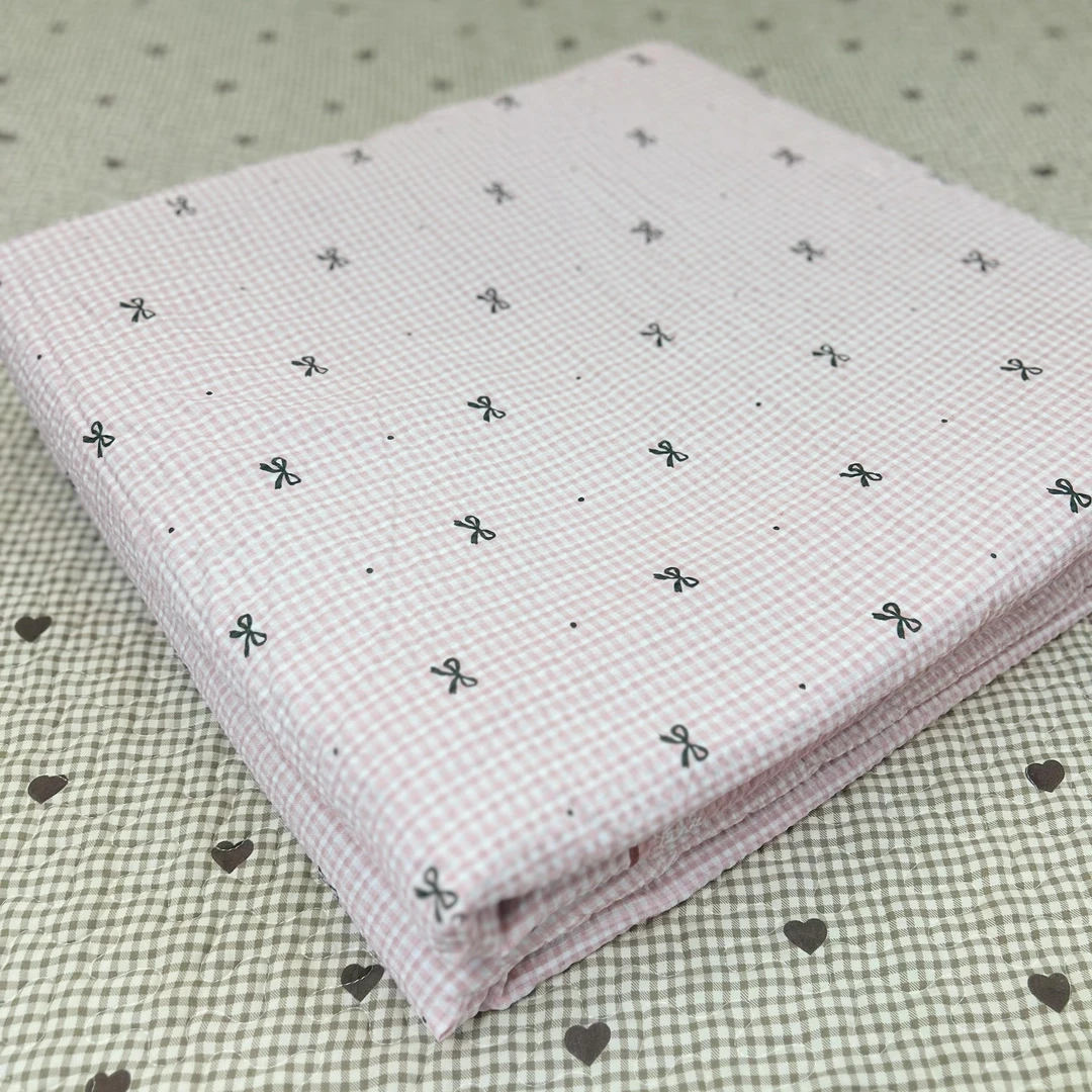 水洗泡芙绵【甜心粉】提花有氧单被套小清新可爱被罩-Q