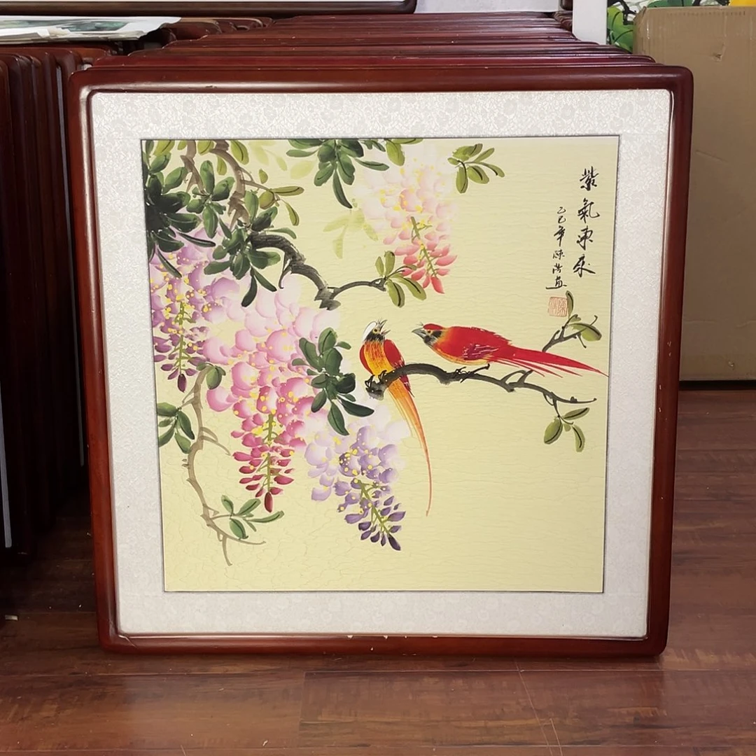 国画带框尺寸63*63厘米