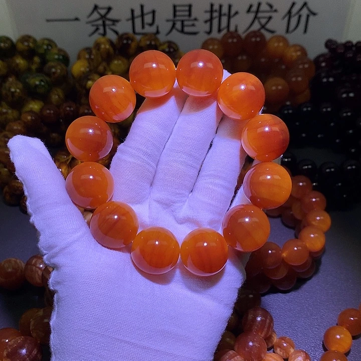 松木（琥珀木）手串/手链2.1 包浆高货