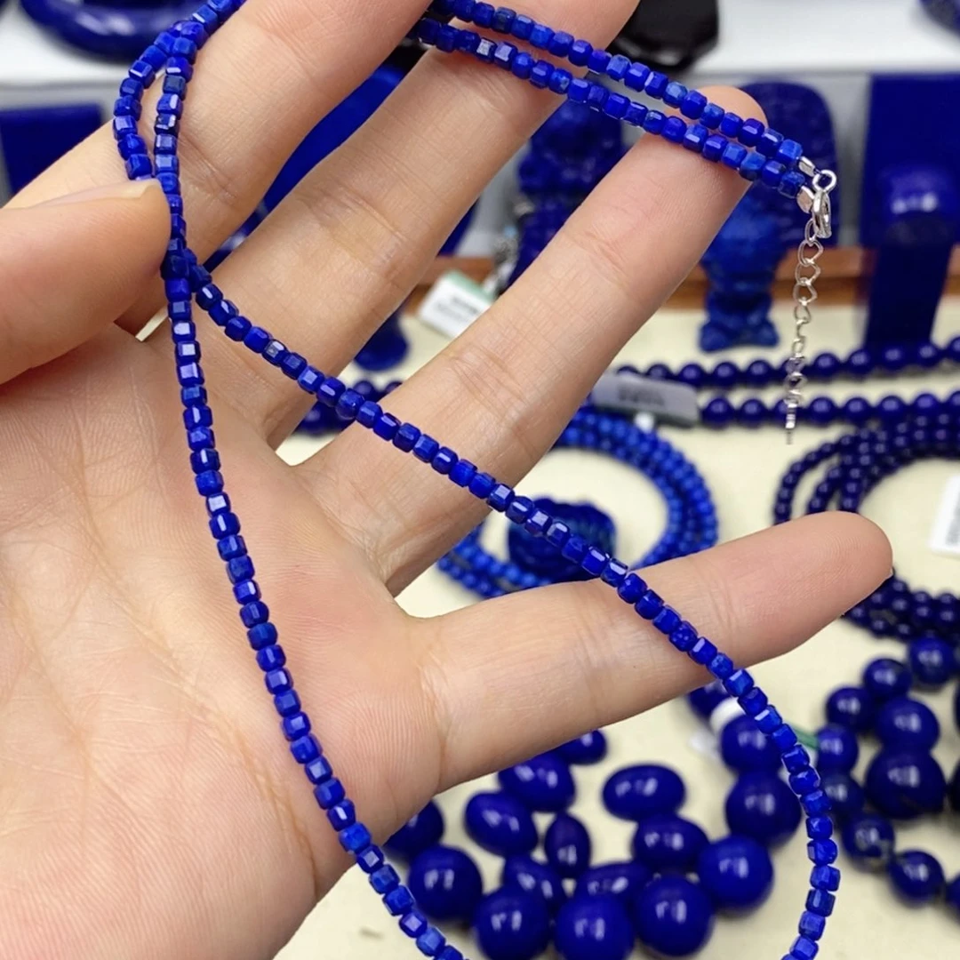 青金石颈饰未镶嵌