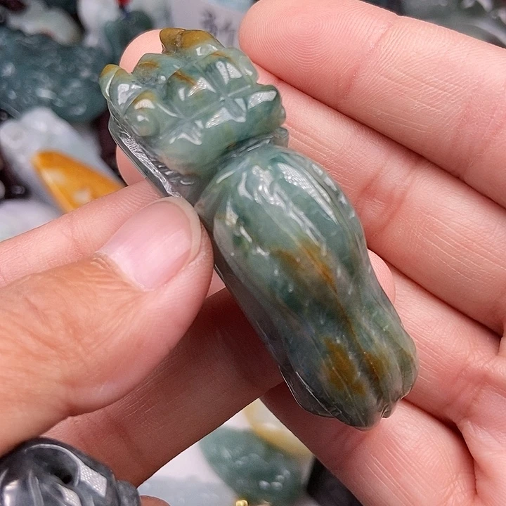未镶嵌挂件翡翠翡翠