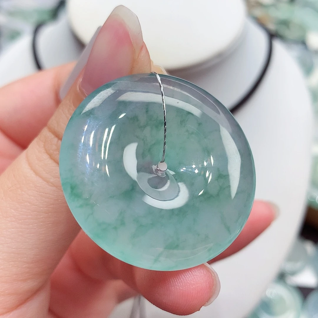 颈饰未镶嵌翡翠翡翠85，34.5/6