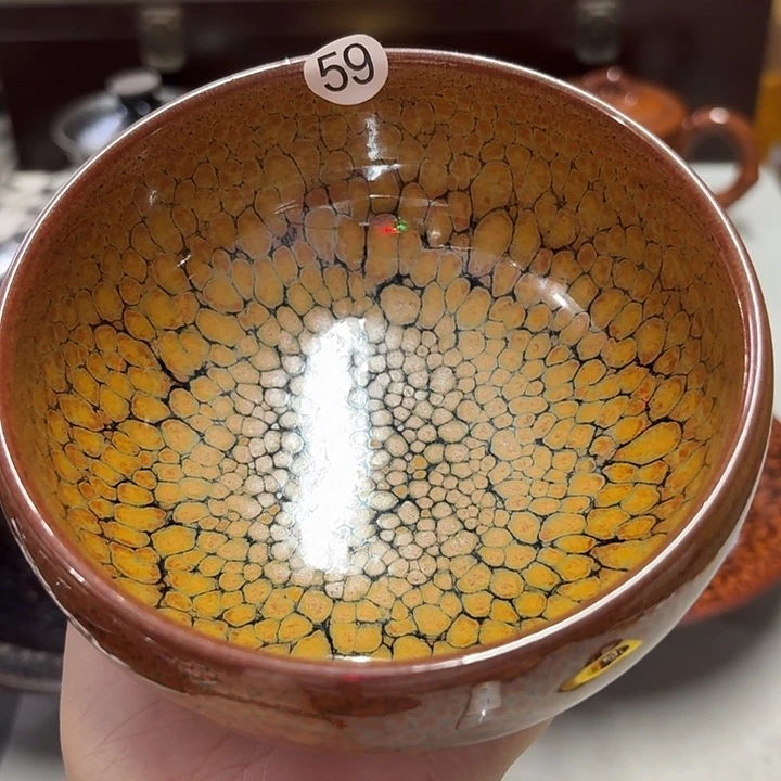 茶盏59 坚记茶盏摆件