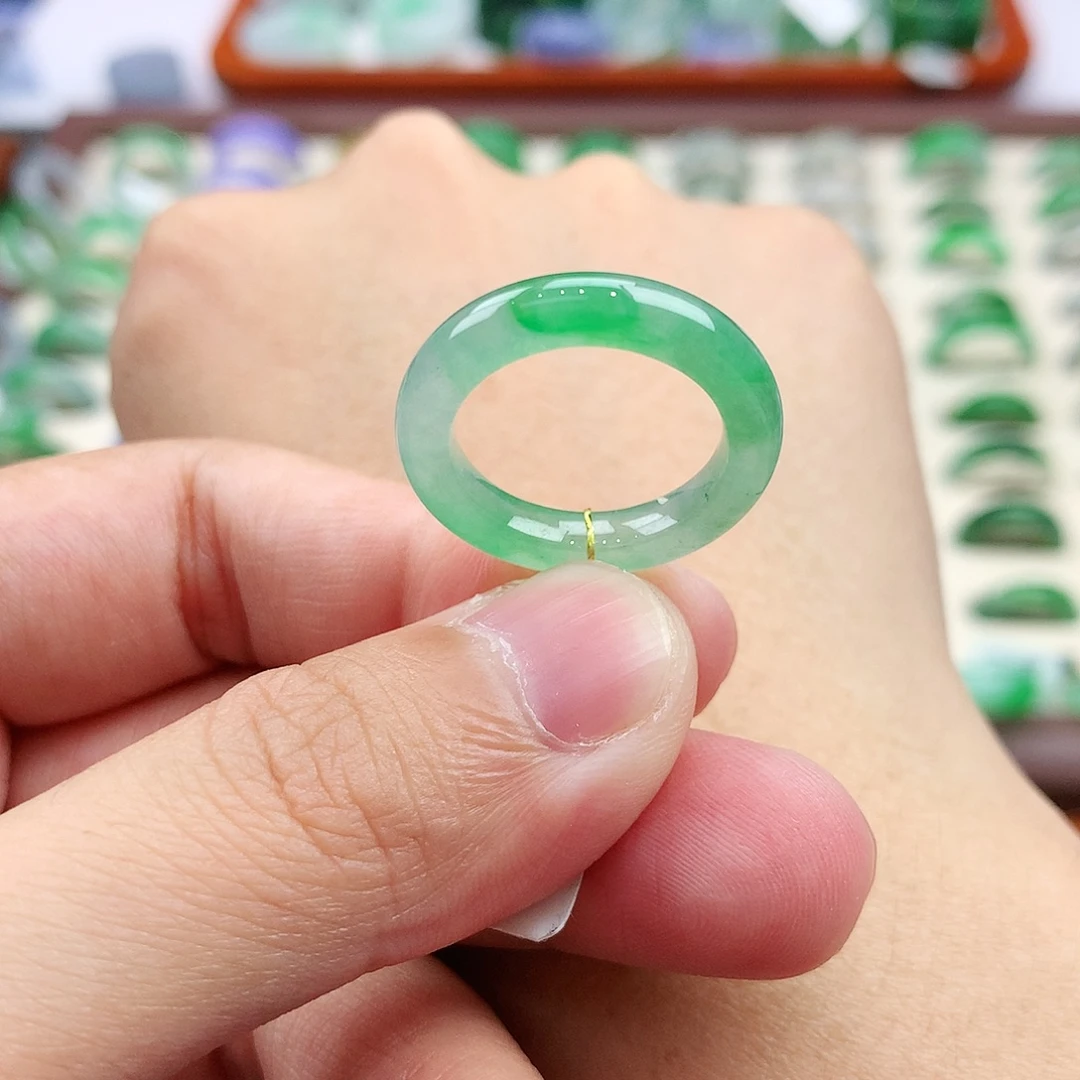 未镶嵌戒指翡翠12号