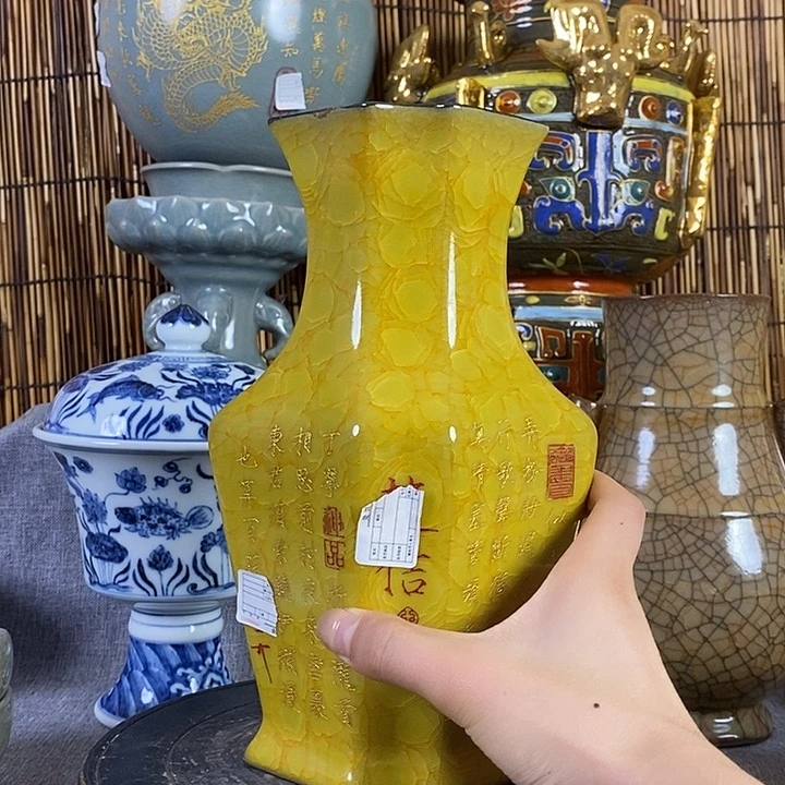 摆件瓷器真的很漂亮