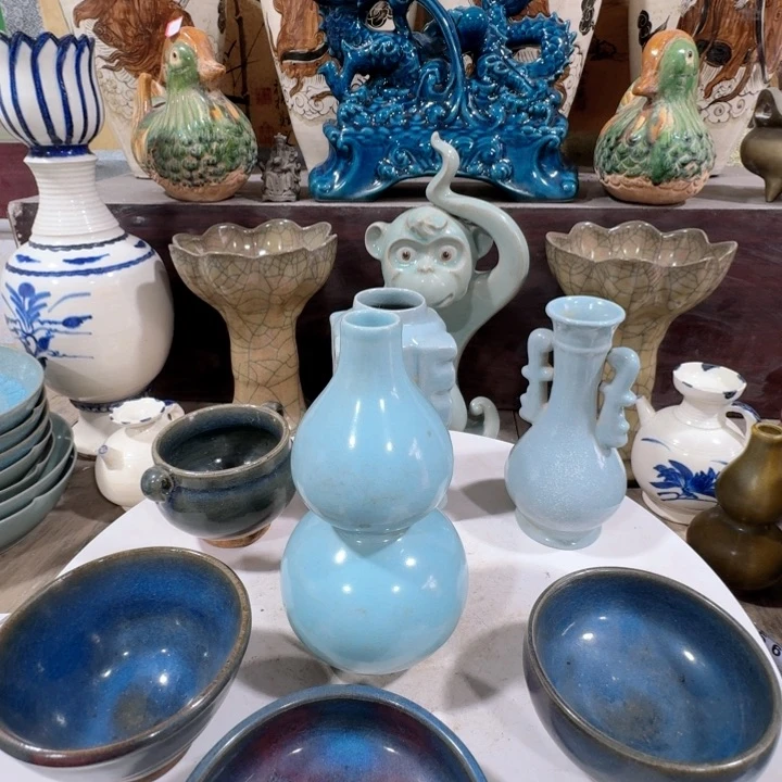 茶盏手工制作陶瓷摆件