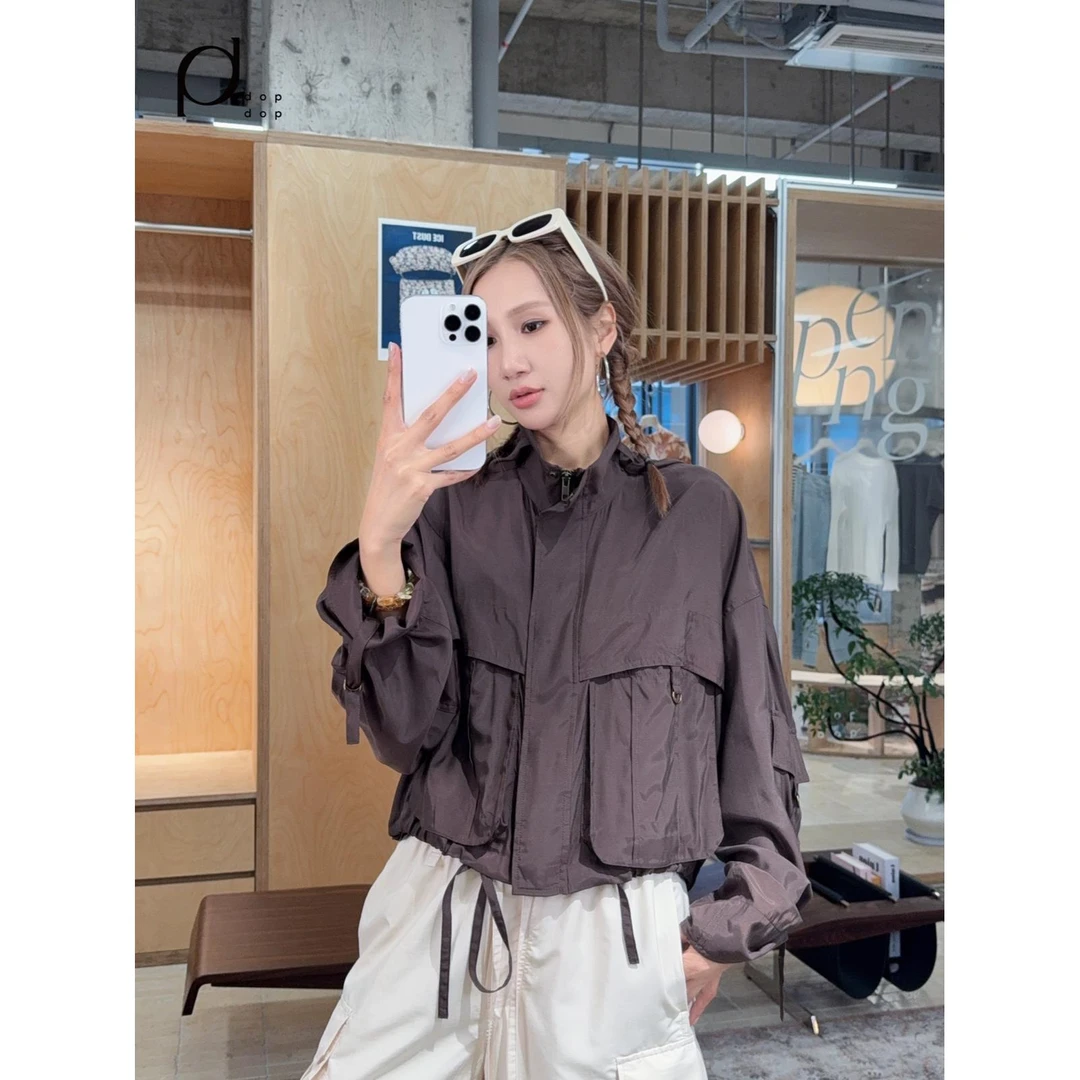 VVNK JANE PLUS2025夏宽松廓形长袖短外套女2380dopdop买手店