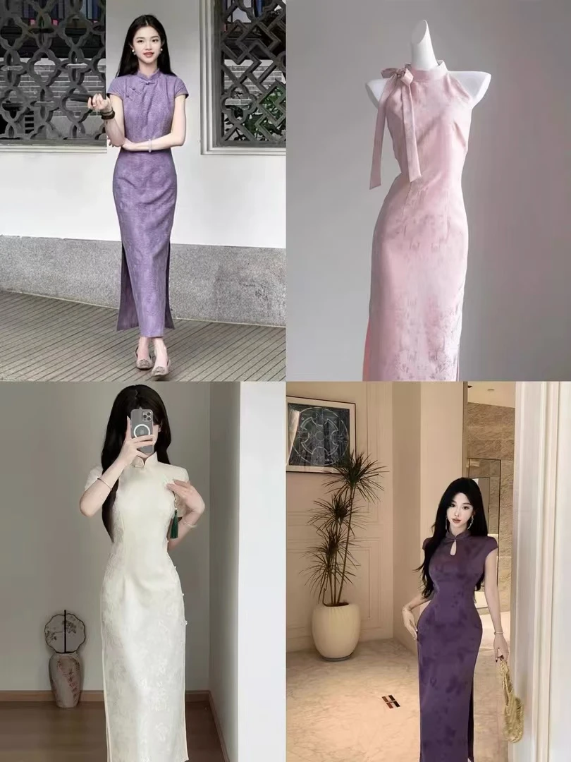 【扣编码试穿C01-90】25年新款旗袍合集