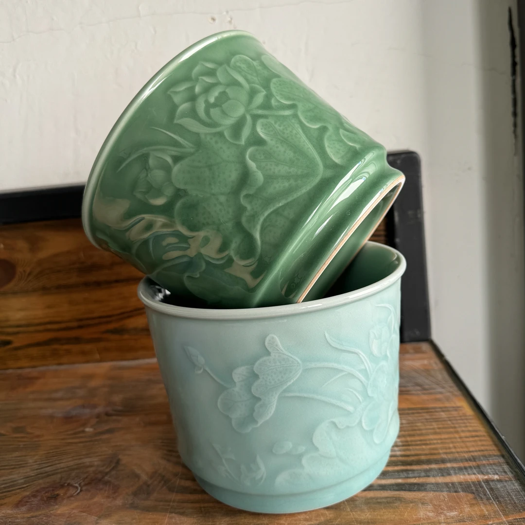 【北鱼专属】小青雅 鸳鸯戏水大冰桶