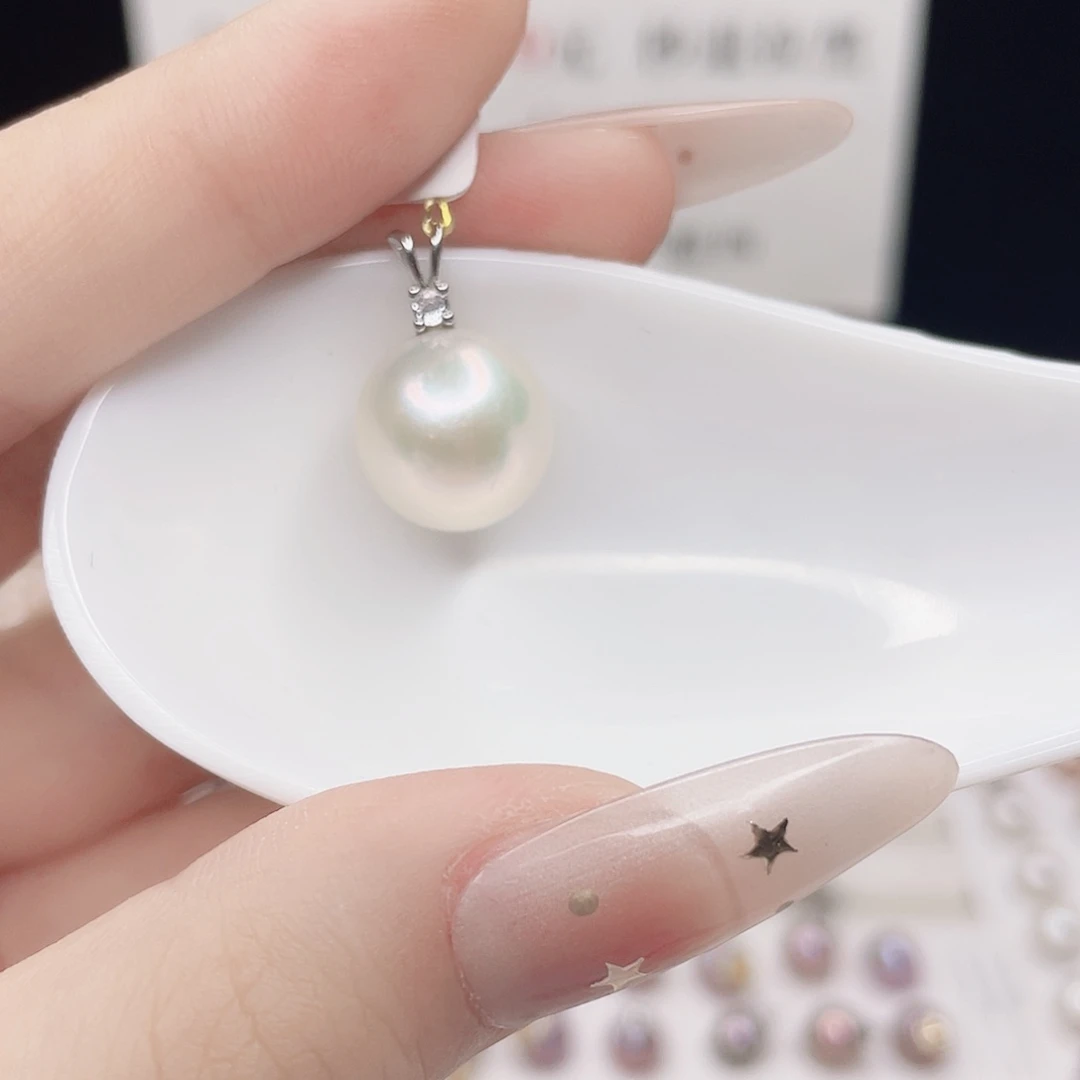 吊坠(赠链)淡水珍珠合金