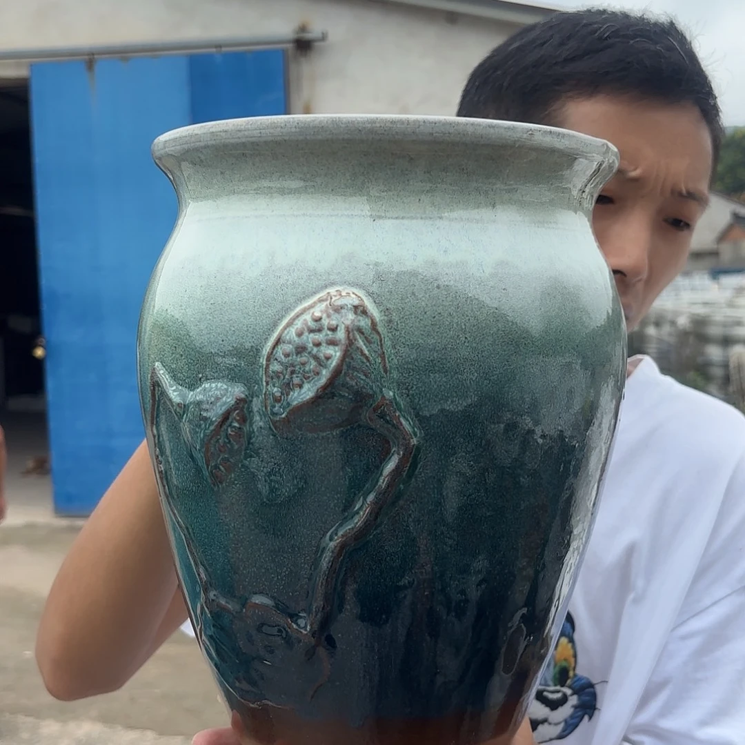 绿莲蓬瑕疵不挑口径21*28