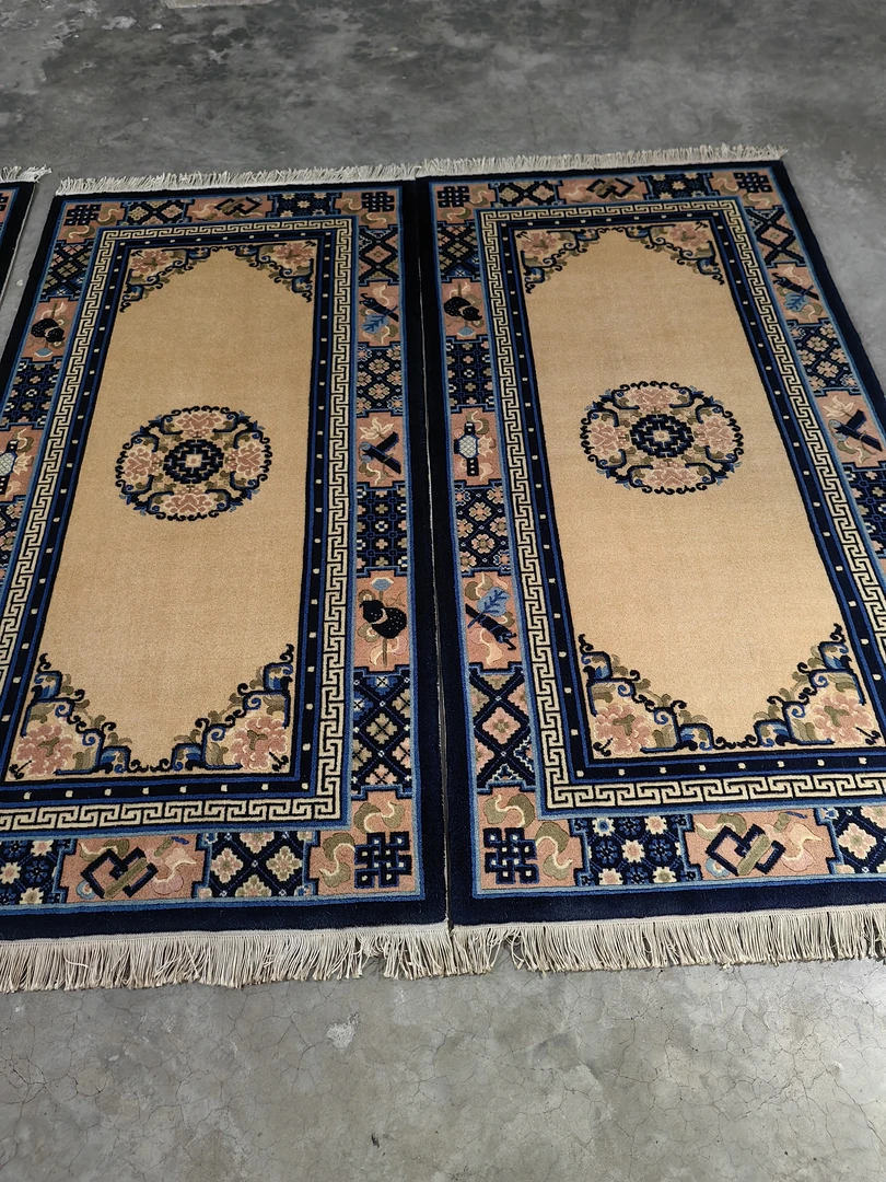 纯手工藏式卡垫大规格加厚纯羊毛90x180