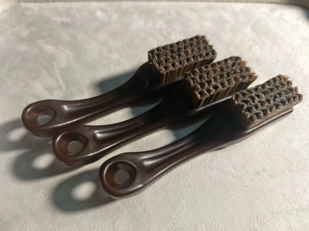 便携式迷你棋格万毛刷文玩上色抛光提亮挂瓷工具