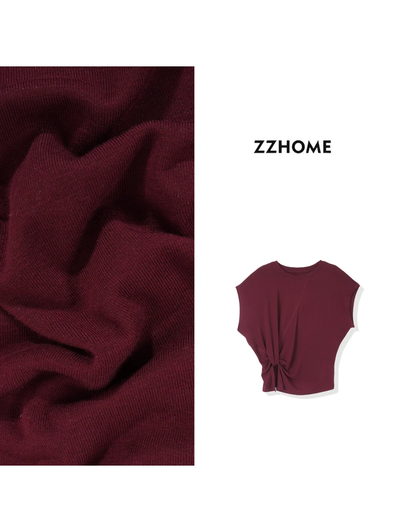 ZOZO HOME ｜非常规基础半解构软悬垂T恤q171267p