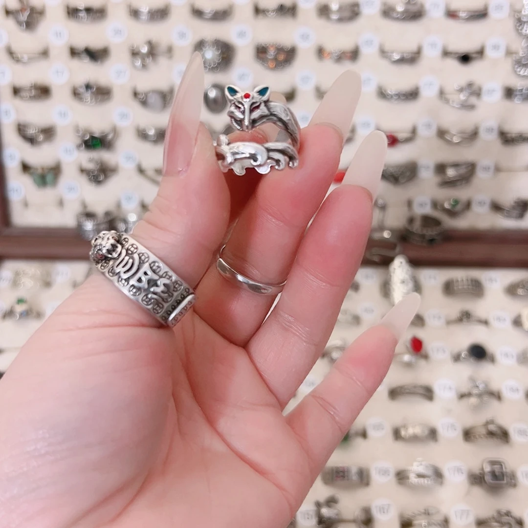 铜合金上开口九尾狐