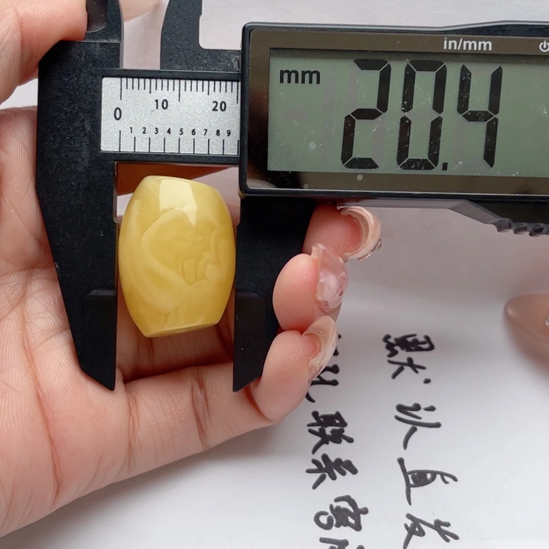 蜜蜡裸石未镶嵌阿*_蜜蜡马蹄珠 锁骨链 思思