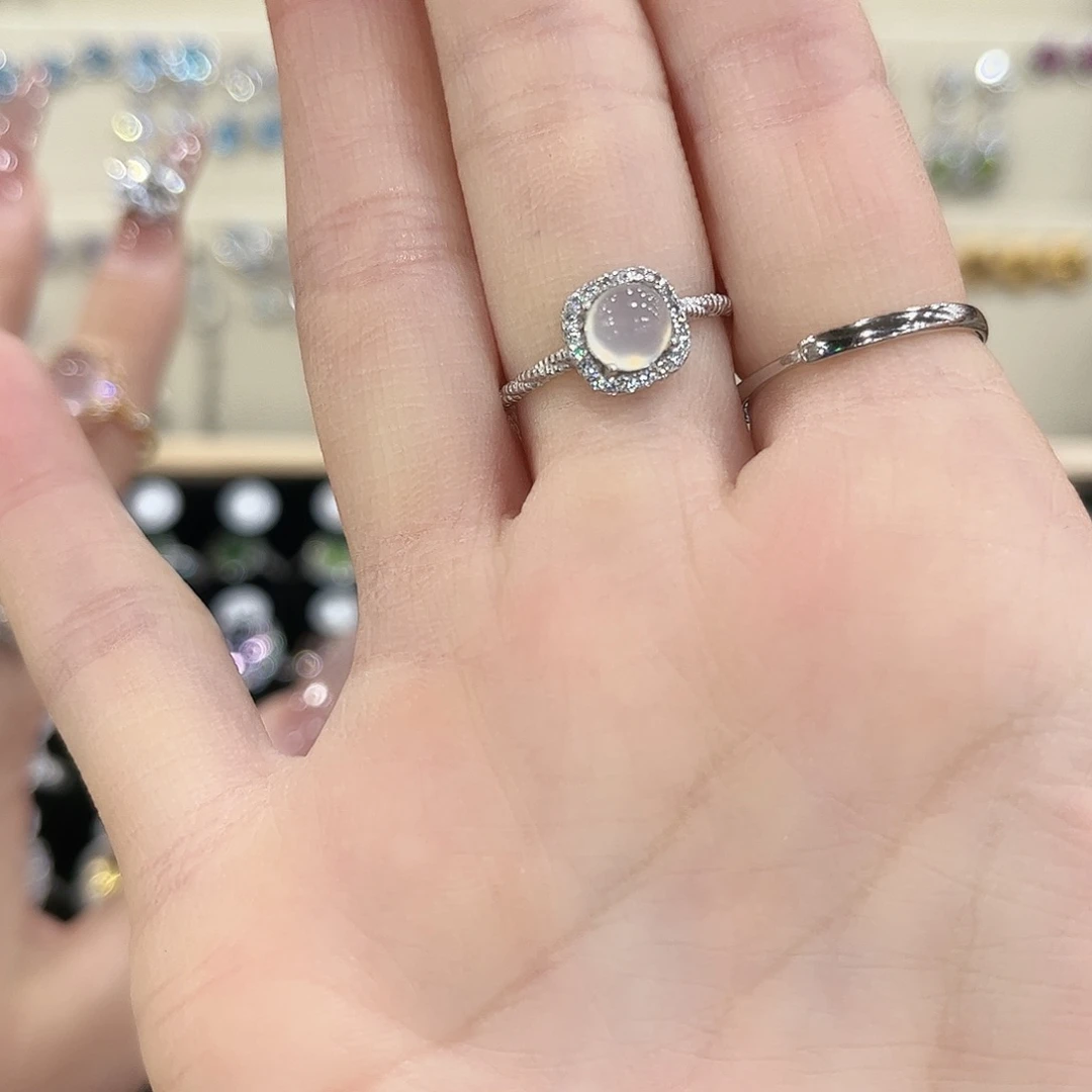 Y***张岫玉银S925镶嵌戒指