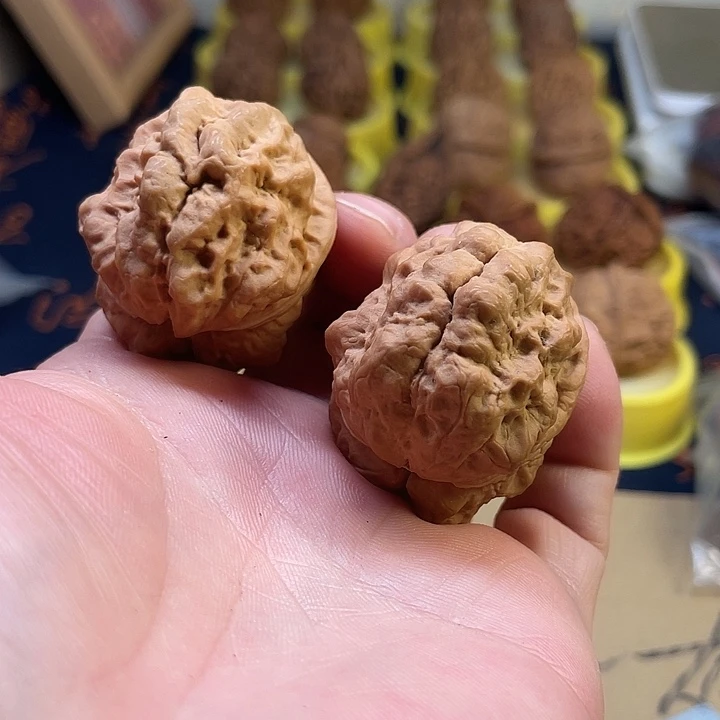 文玩核桃把件37山羊王39