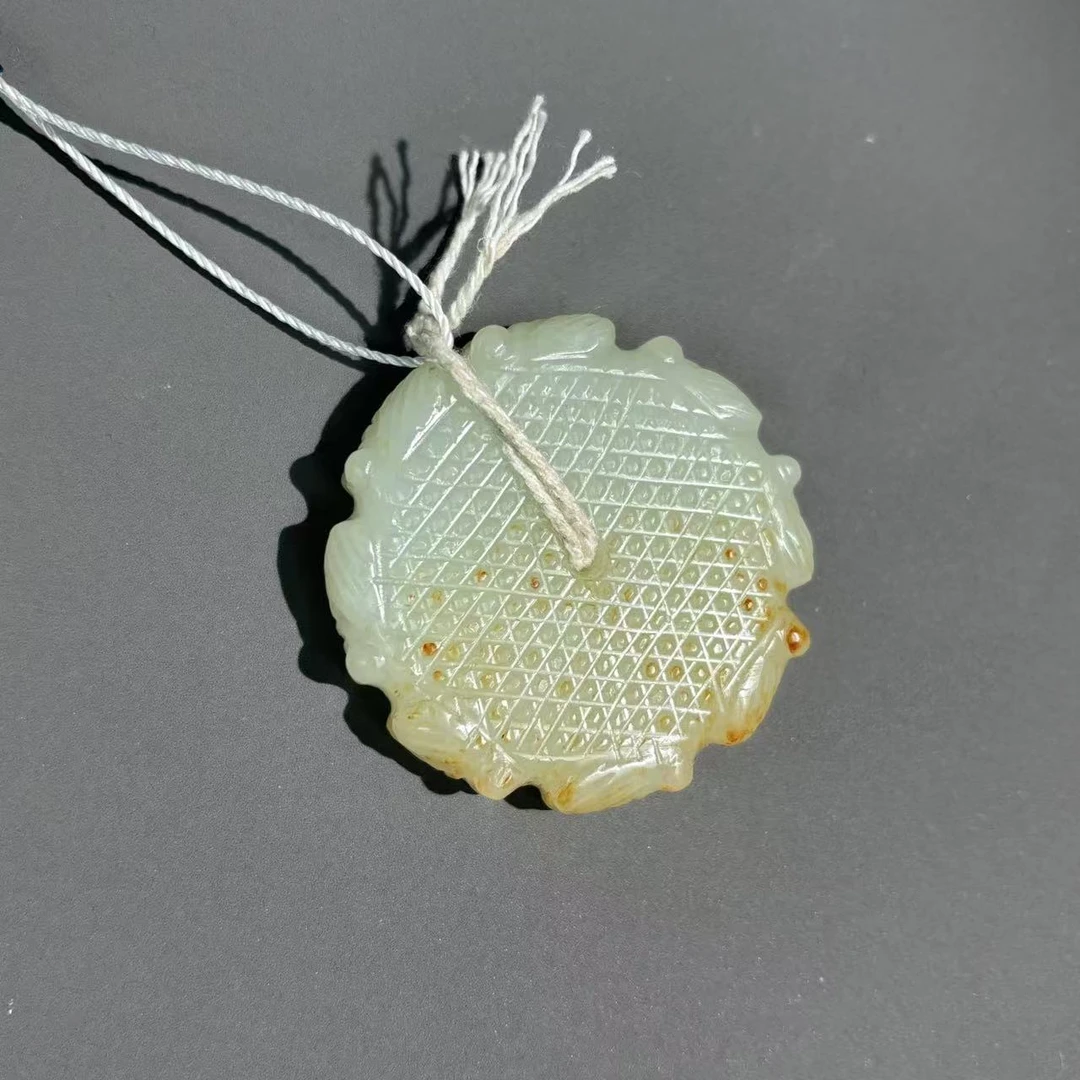 清代和田玉玉璧1