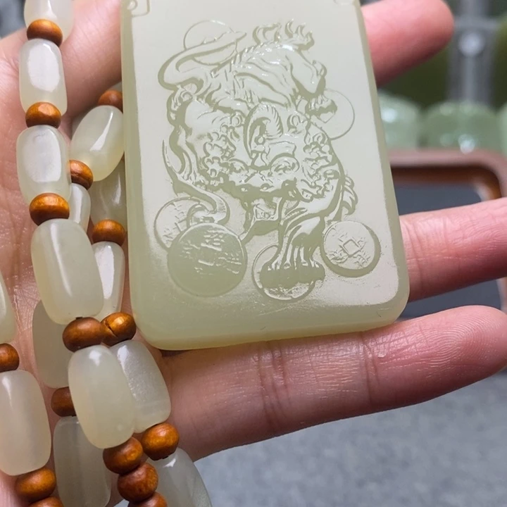双面工貔貅山水111