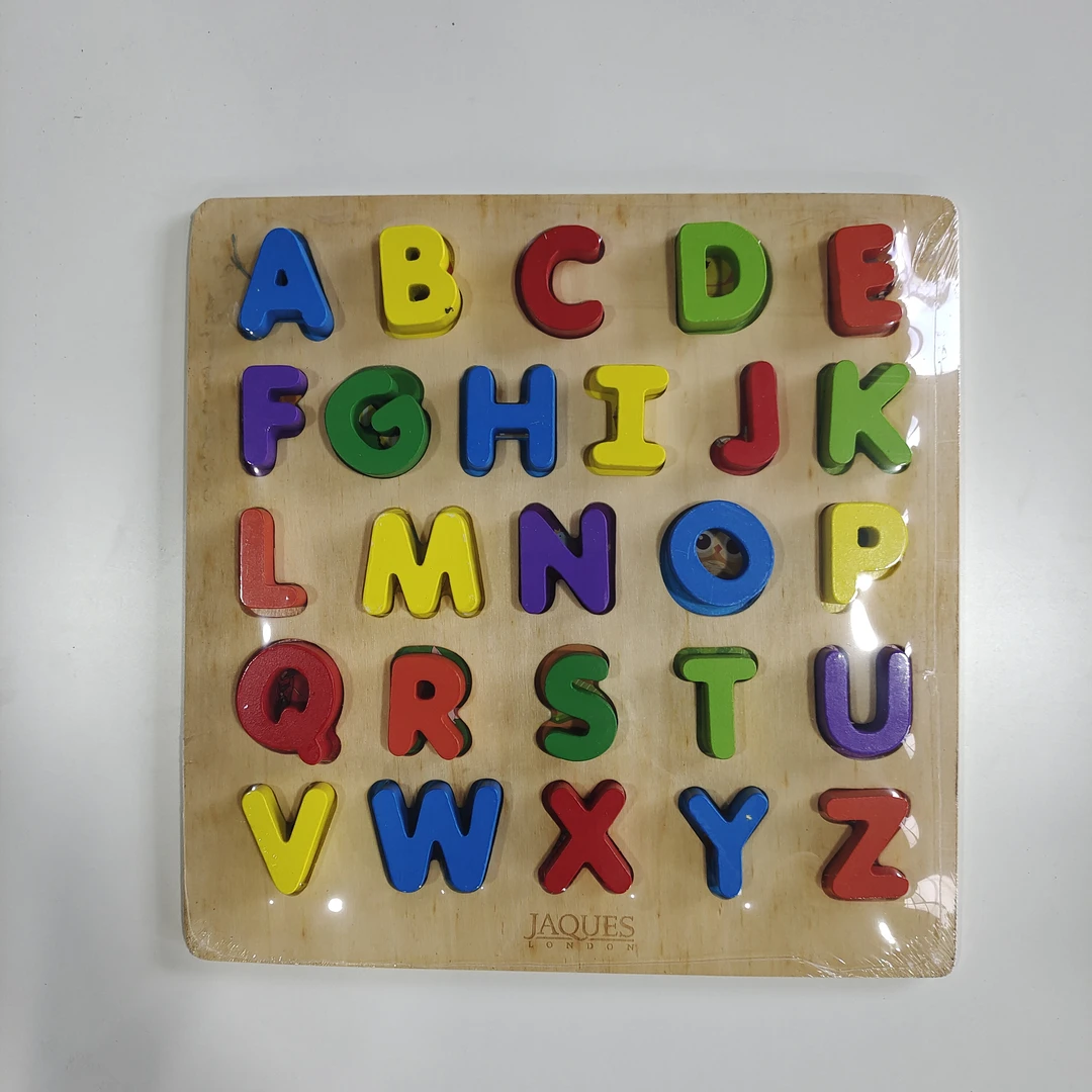 儿童早教认知板 数字字母认知拼图 宝宝立体手抓拼板益智玩具批发