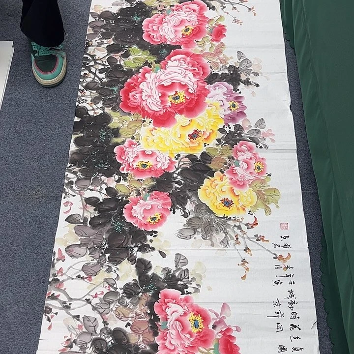 国画宣纸国画纯手绘作品