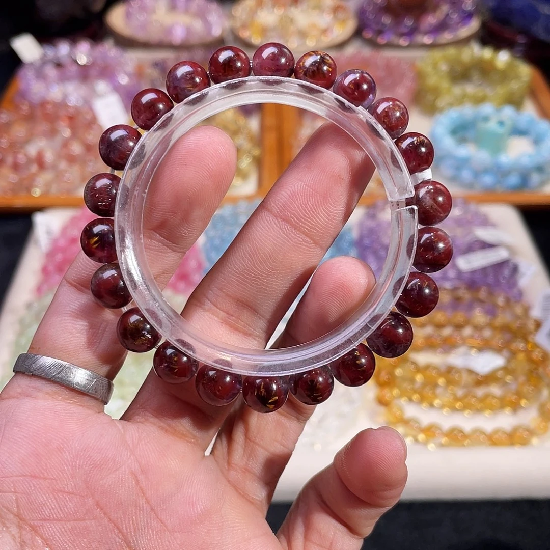 未镶嵌手链水晶天眼极光23   8.2mm