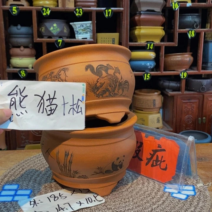 花盆紫砂紫砂花盆