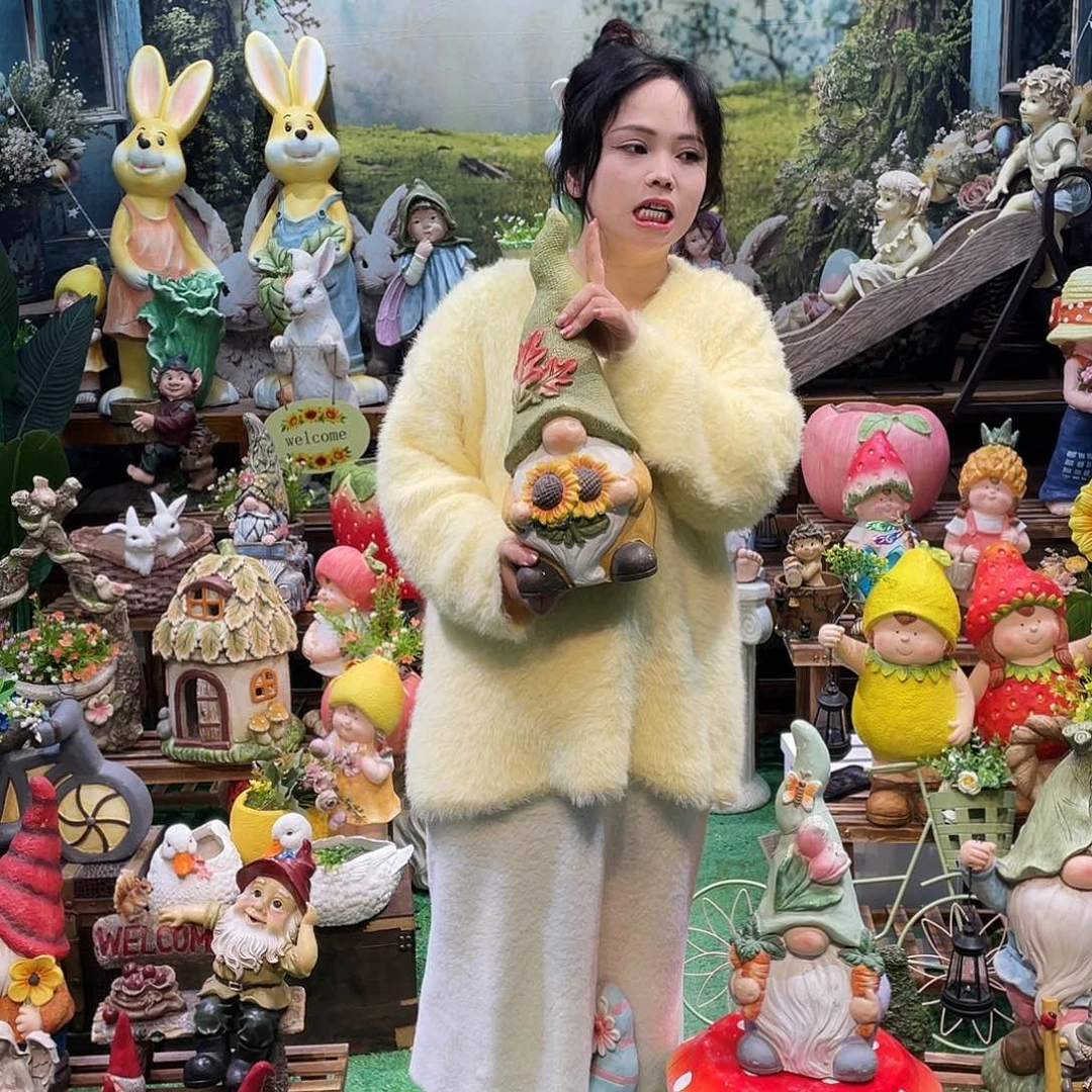 摆件花园摆件红红火火