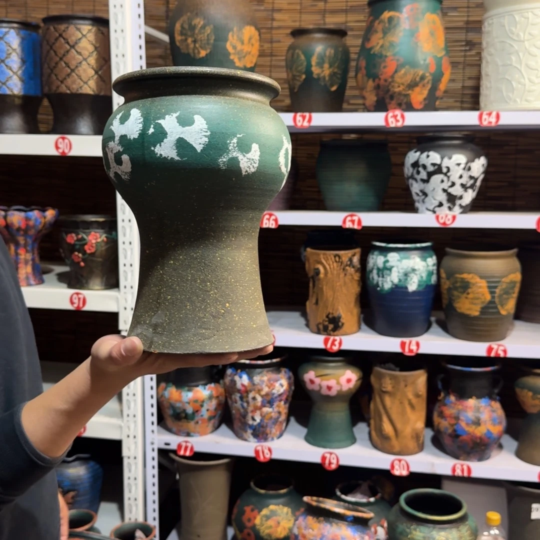 带孔高端浮雕花盆炸炸炸