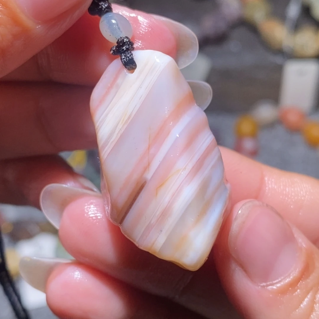 未镶嵌玛瑙/玉髓珠宝半成品
