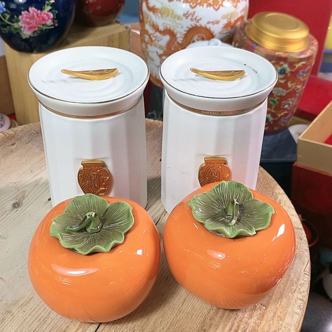 【闪购商品】瓷片陶瓷茶叶罐密封罐