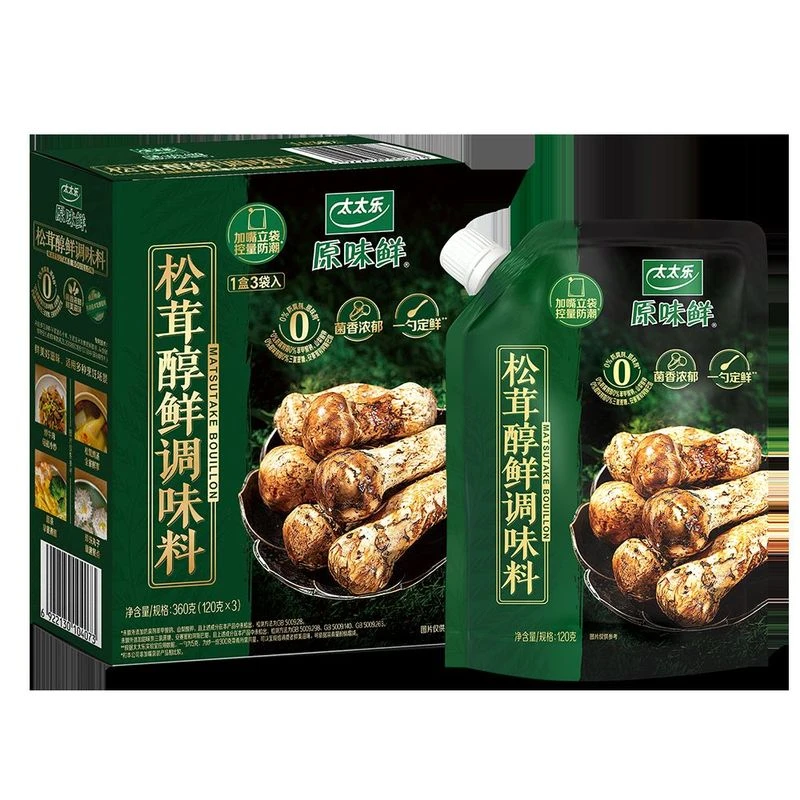 山姆会员 太太乐松茸醇鲜调味料 360g(120g*3)炒菜煲汤健康调料