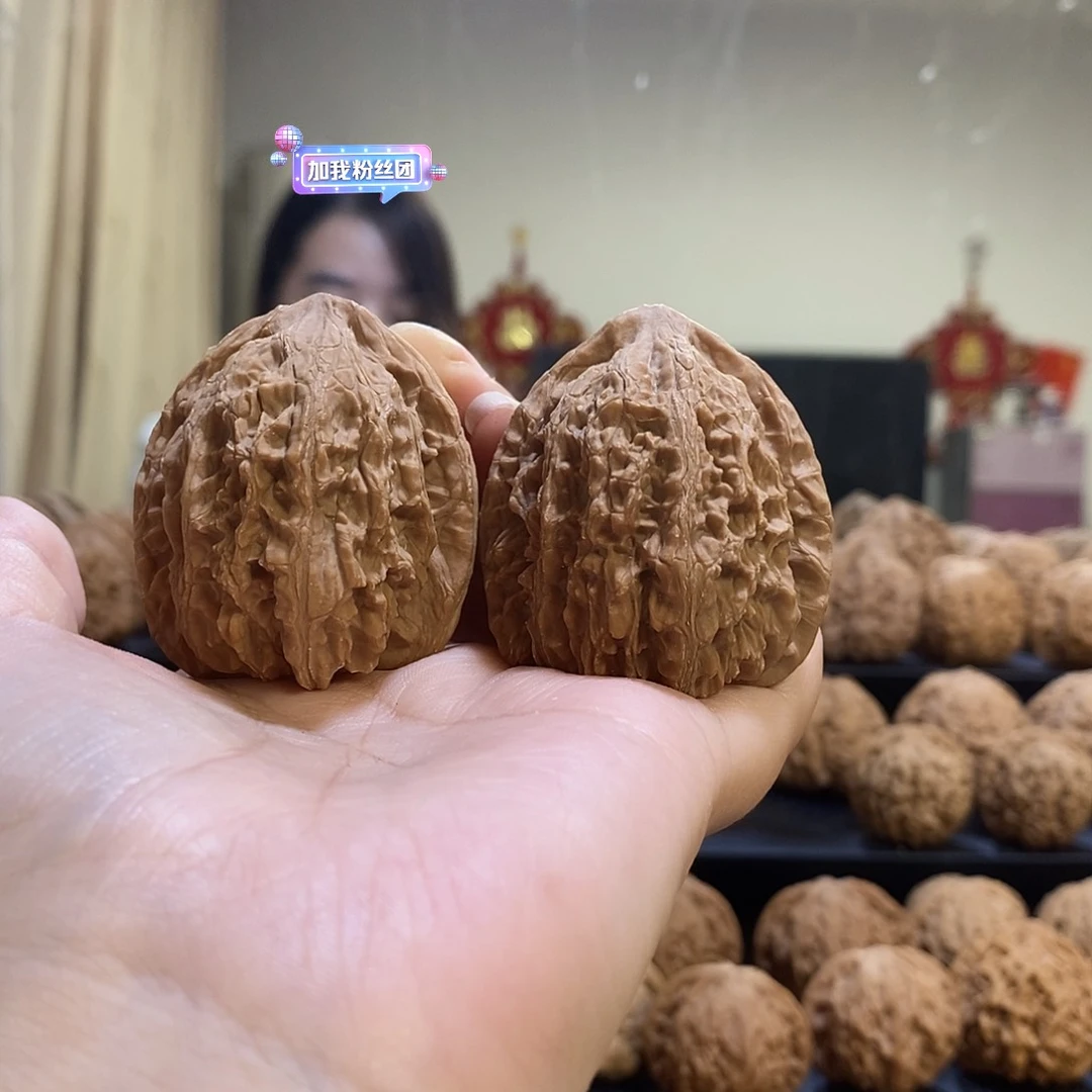 把件文玩核桃41靠山王有伤