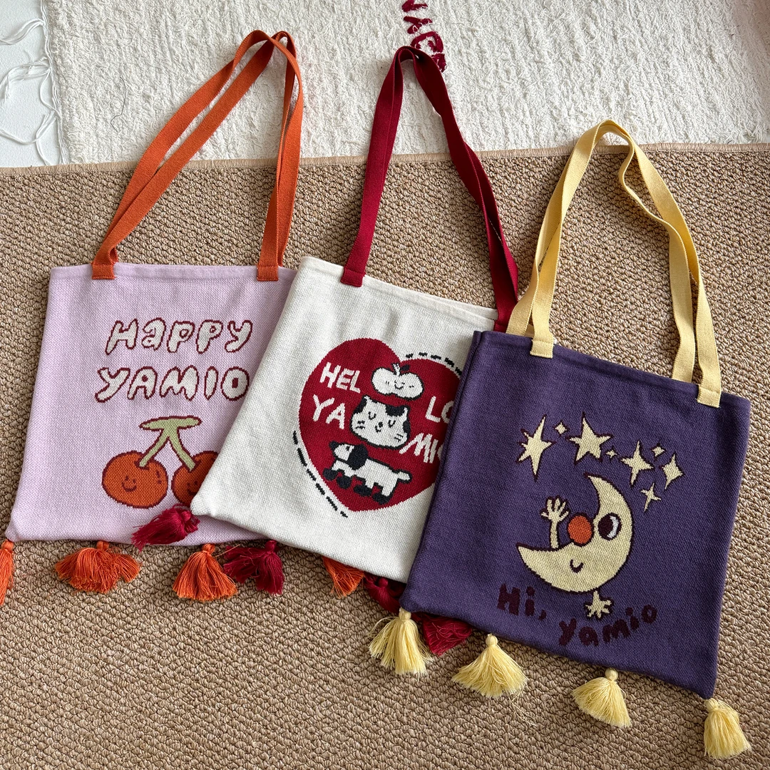 YAMIO杨梅家2025秋季新款儿童中大童装女童卡通包包CF3004