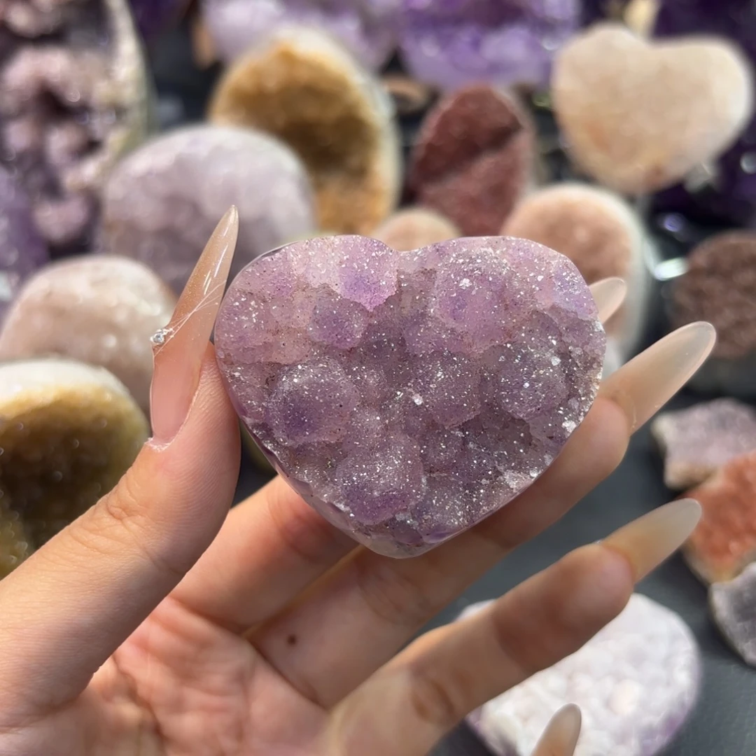 未镶嵌大型摆件（非配饰）紫晶44号 牙软