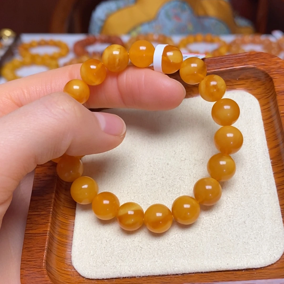 【闪购商品】蜜蜡手链未镶嵌手串