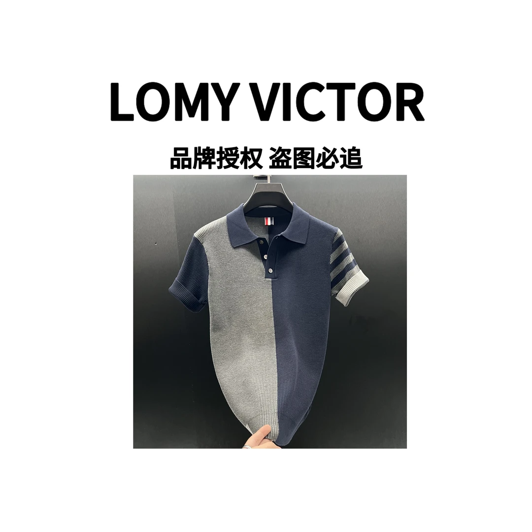 LOMY VICTOR欧洲站顶奢夏季新品polo衫上衣NZN1258