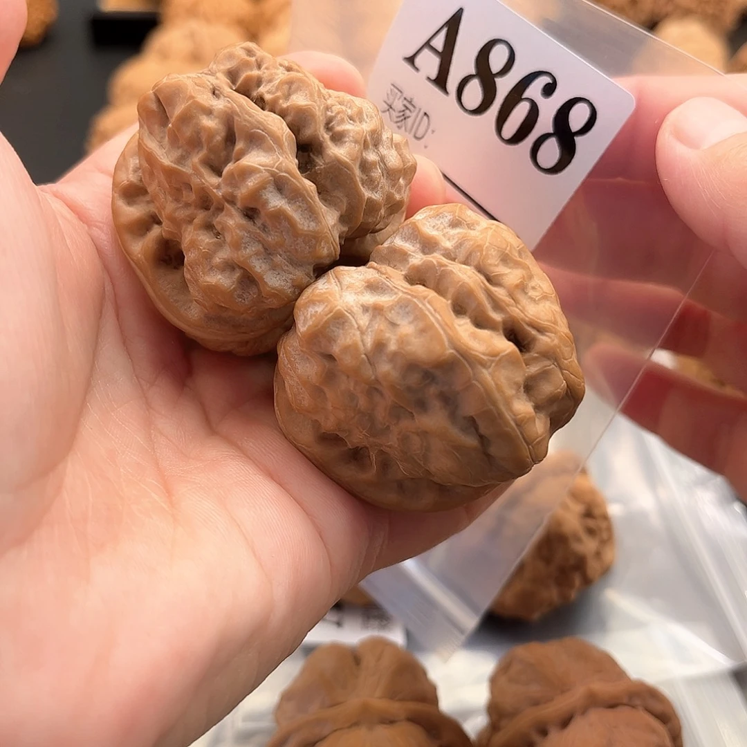 文玩核桃把件蛙蛙精品43肚48