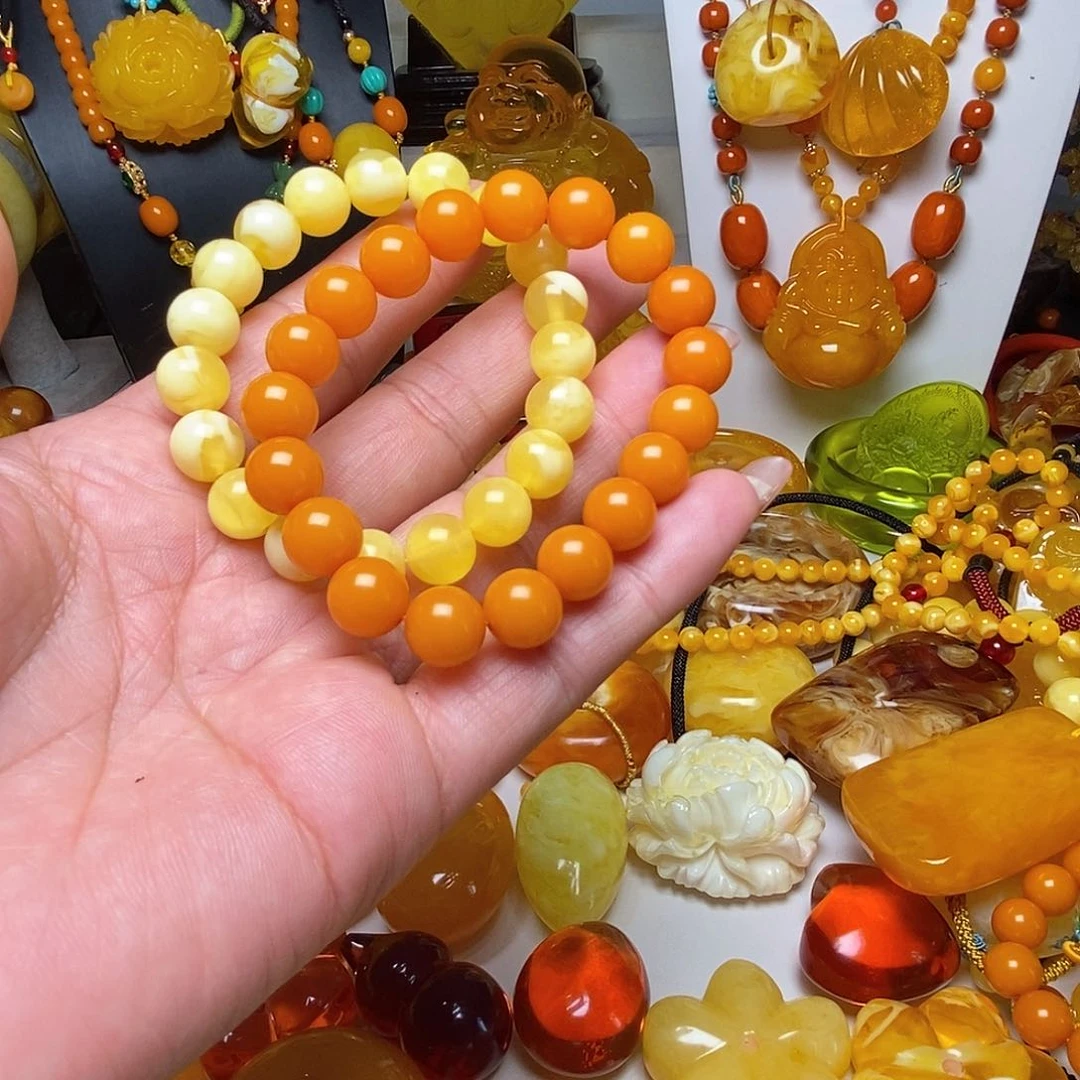 琉璃颈饰手串手链