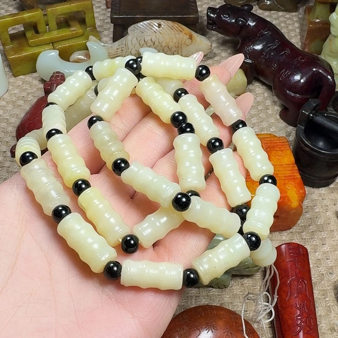 白玉菩提吊坠挂件