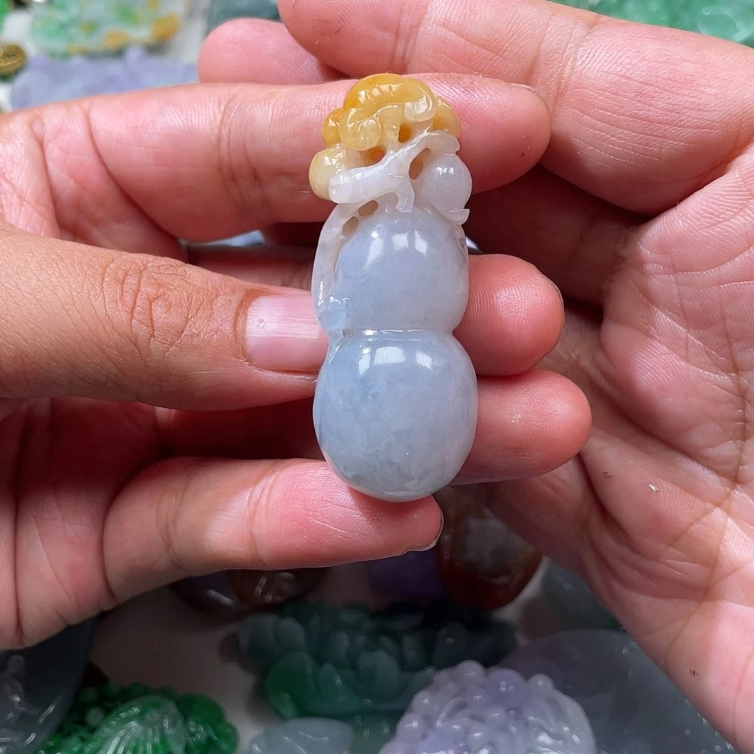 颈饰未镶嵌翡翠翡玉缘翡翠