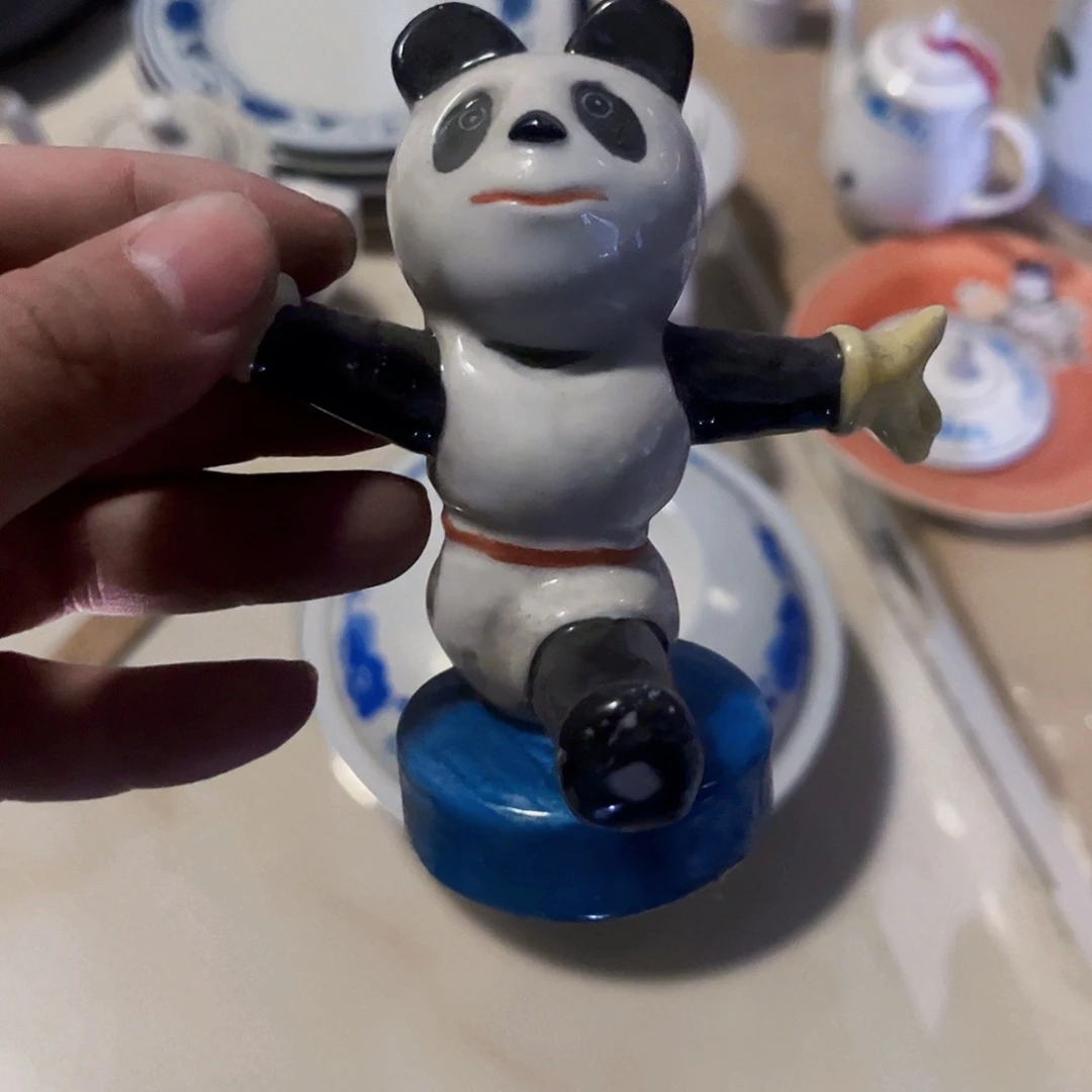 摆件，烧制问题都是正常的32微瑕疵