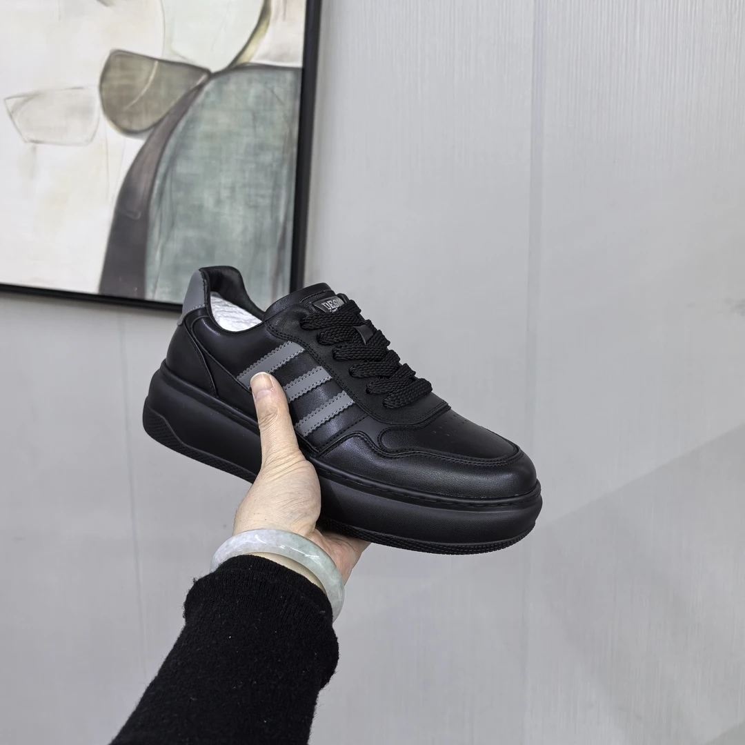 头层牛皮软底休闲鞋男鞋好鞋6621