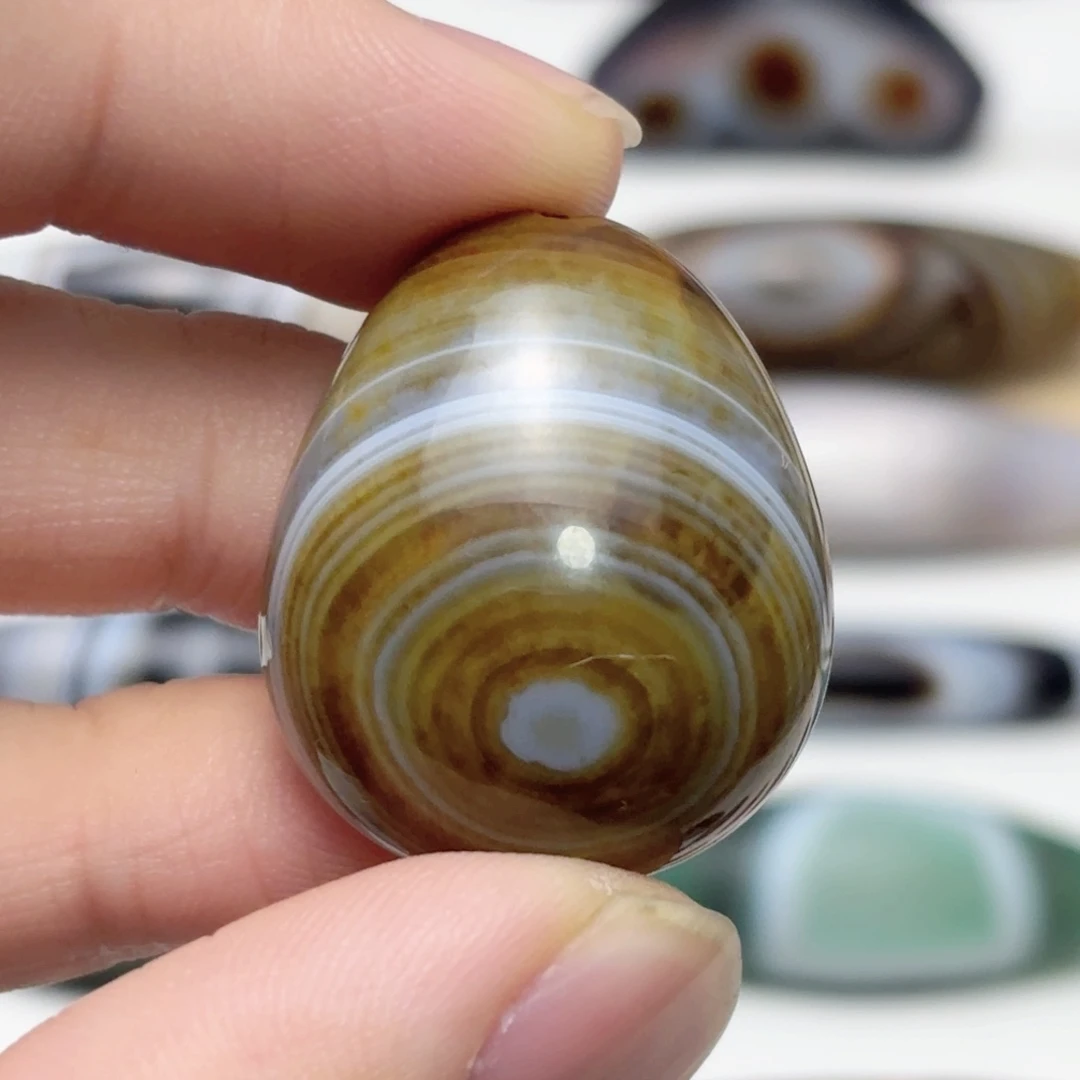 玛瑙/玉髓吊坠未镶嵌7