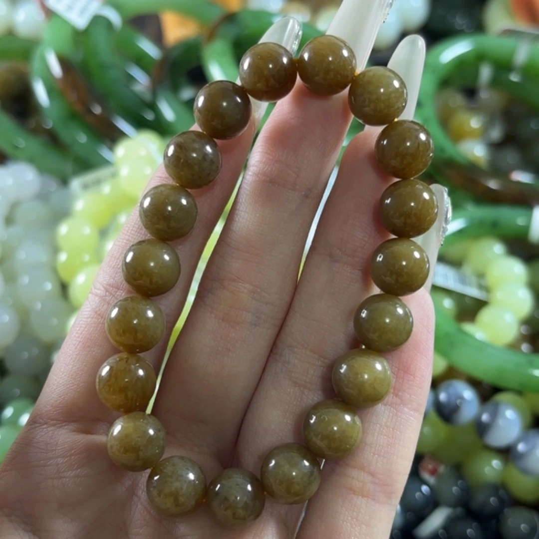 和田玉未镶嵌手链223