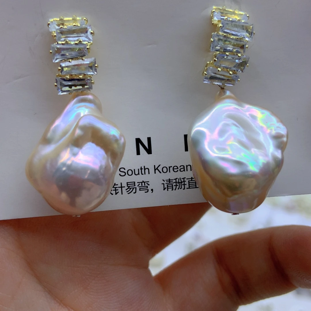 耳饰淡水珍珠未镶嵌