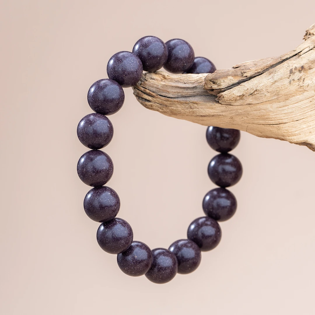 【仙源】紫气东来合香珠12mm单圈手串圆珠新中式文玩素串