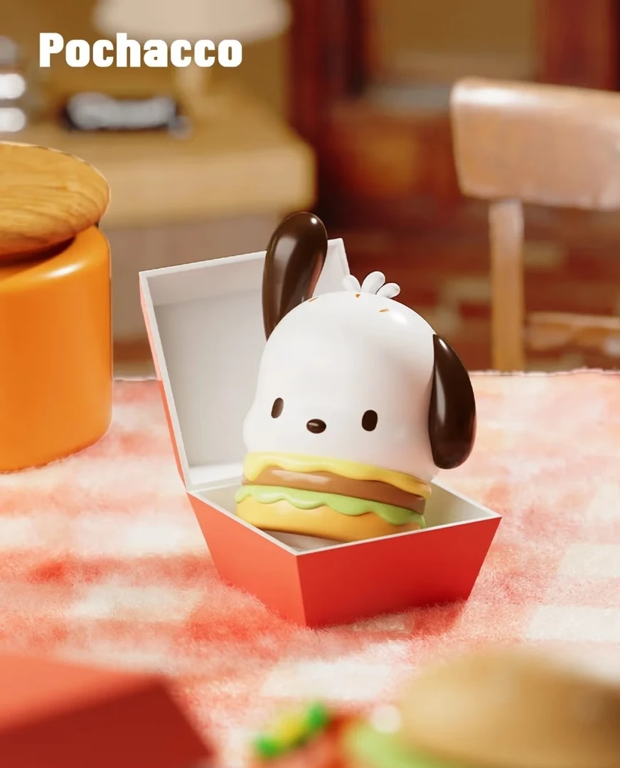 【代拆】三丽鸥家族零食系列萌粒可爱摆件